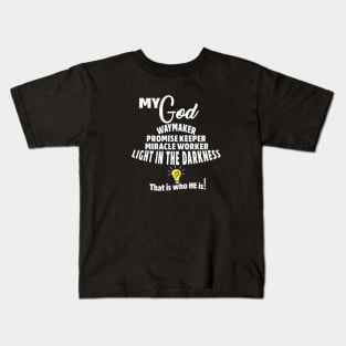 My God - Waymaker Kids T-Shirt